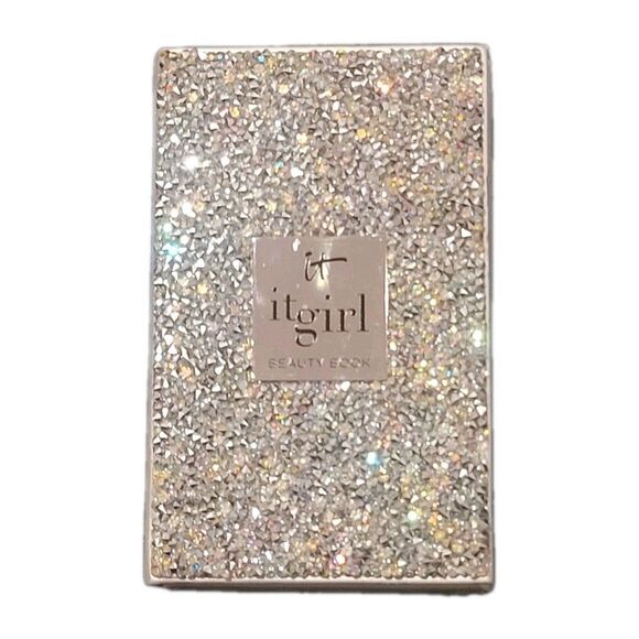 It Cosmetics Makeup LTD IT GIRL Beauty Book NEW Retired Silver BLING Tiny Smudge - Picture 5 of 6